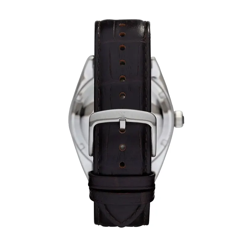 Emporio Armani Franco Large Leather Strap Men's Watch- AR0394
